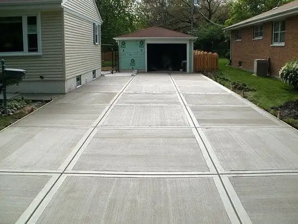 Concrete driveway control joints Wilmington – MJ Profesional Concrete